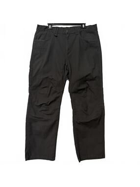 Hawx Work Gear Men's 38X32 (Meas 38X30) Gray Ripstop Stretch Pants Utility